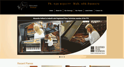 Desktop Screenshot of hollandpianos.ie