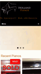 Mobile Screenshot of hollandpianos.ie